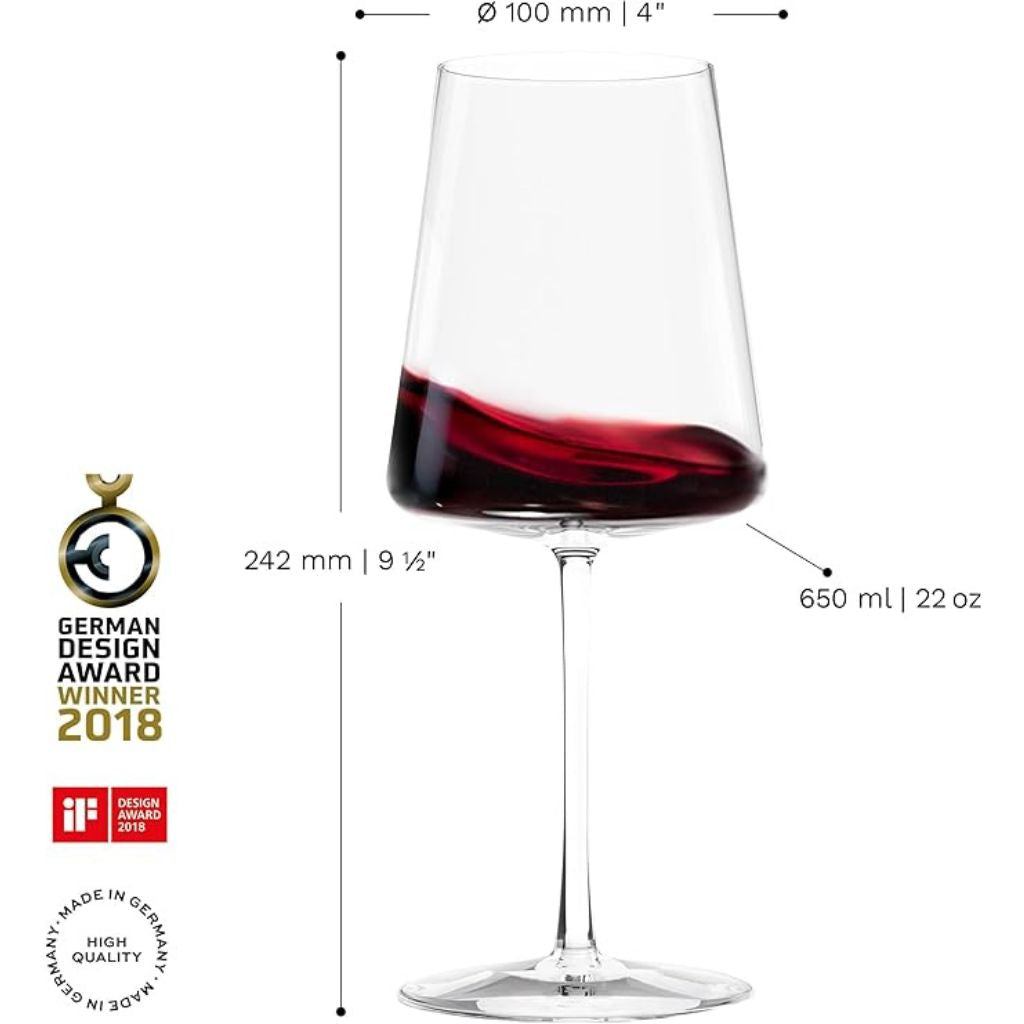 Set 6 Copas Cristal Bordeaux Power 648 ml Stölzle Lausitz