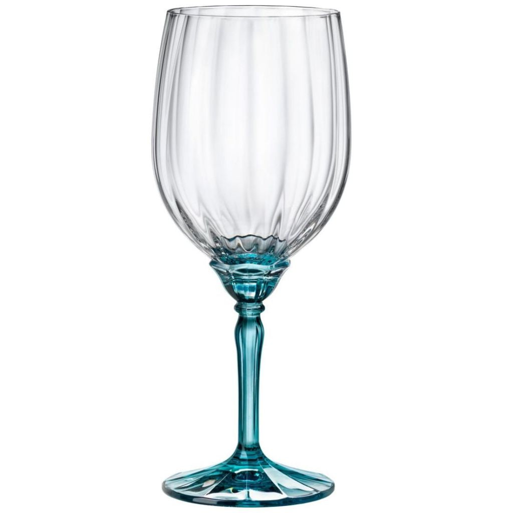 Set de 6 Copas de vino tinto florian azul Bormioli Rocco 535 ml