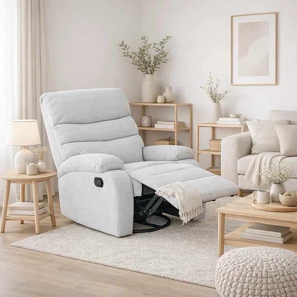 Bergere Sillón Bjorny Gris Claro
