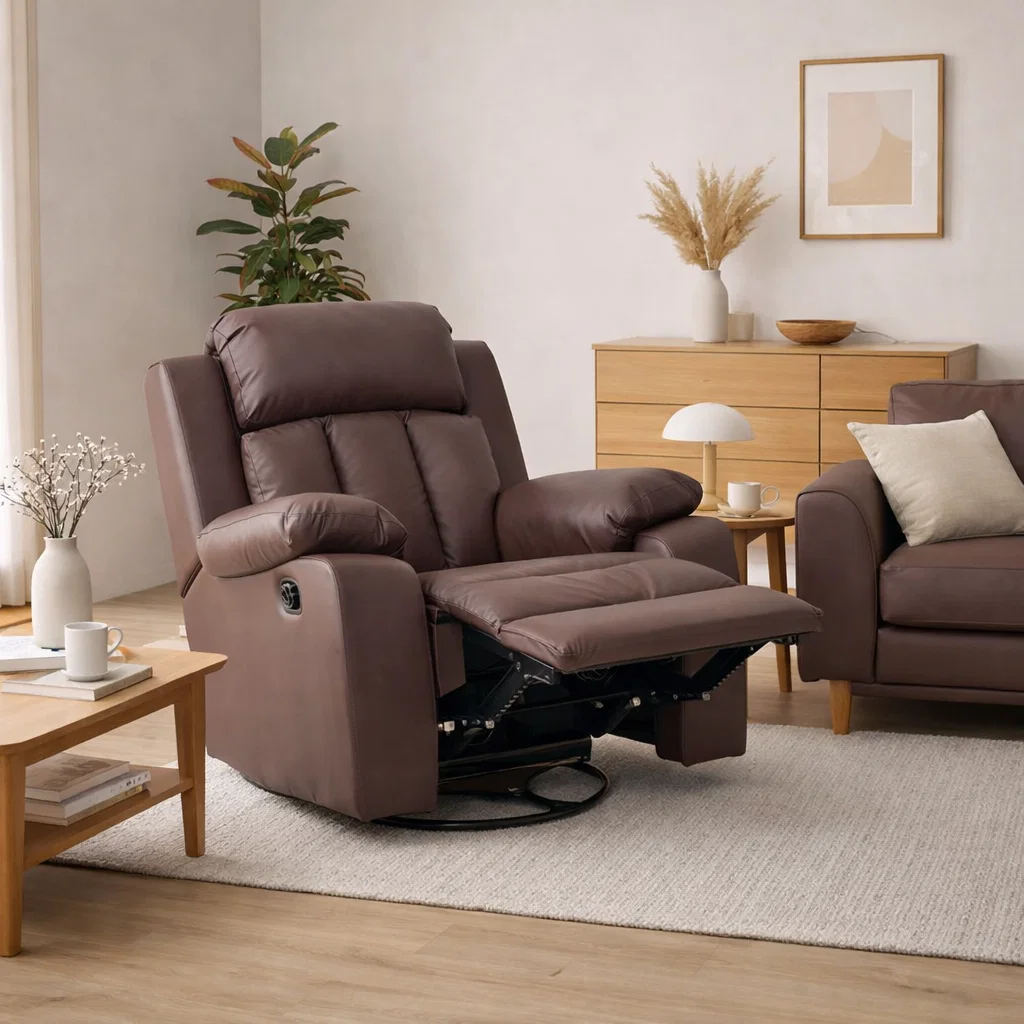 Bergere Sillón Solvi Café Oscuro