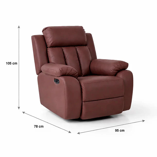Bergere Sillón Solvi Café Oscuro