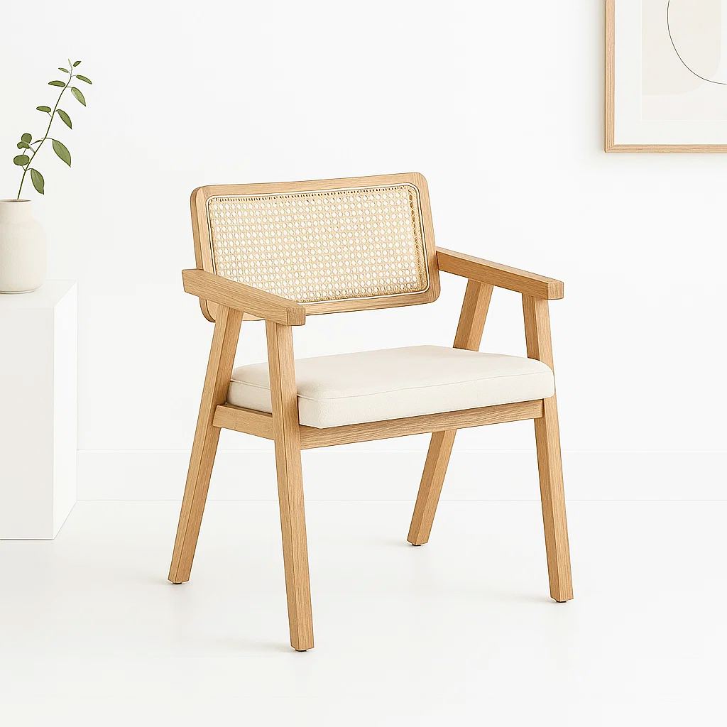 Butaca Rattan - Madera