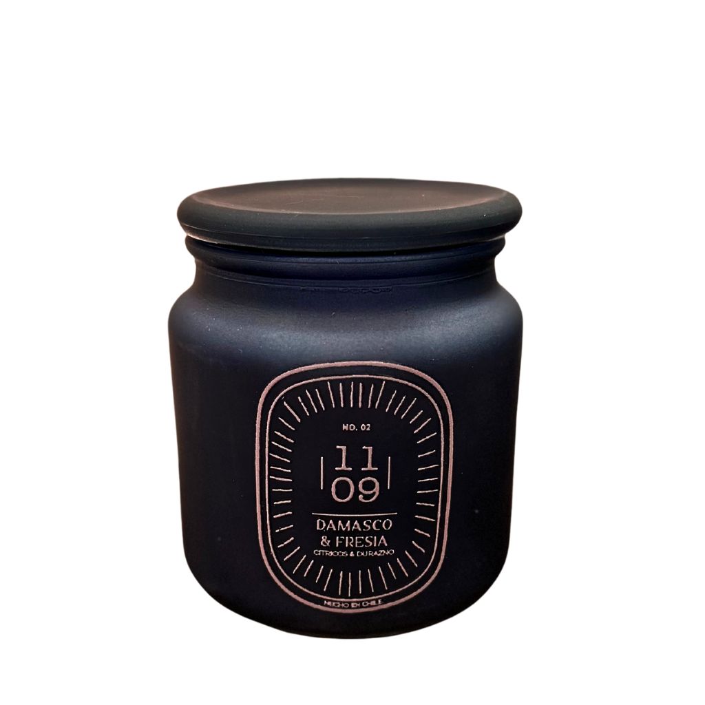 Vela Aromatizada Damasco y Fresia 500 ML en Frasco