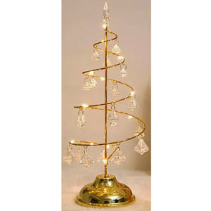 Árbol de Navidad Metálico con Luz Led