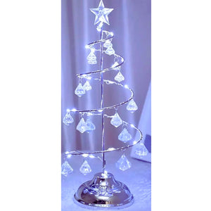 Árbol de Navidad Metálico con Luz Led