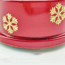Cargar imagen en el visor de la galería, Adorno Navidad Rojo, diseño interior en madera, luminoso y musical
