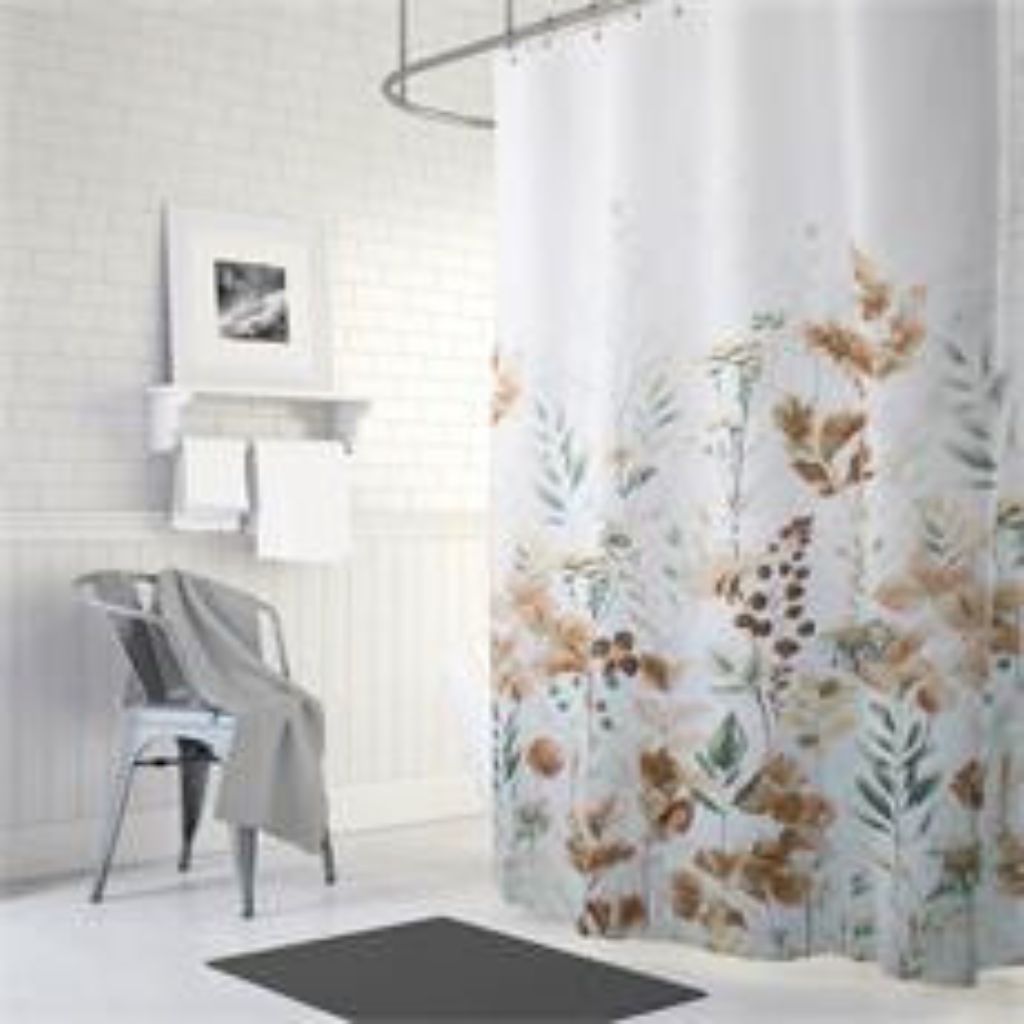 Cortina Baño Estampado Spring