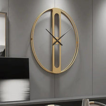 Cargar imagen en el visor de la galería, Reloj Mural Diseño Moderno Dorado
