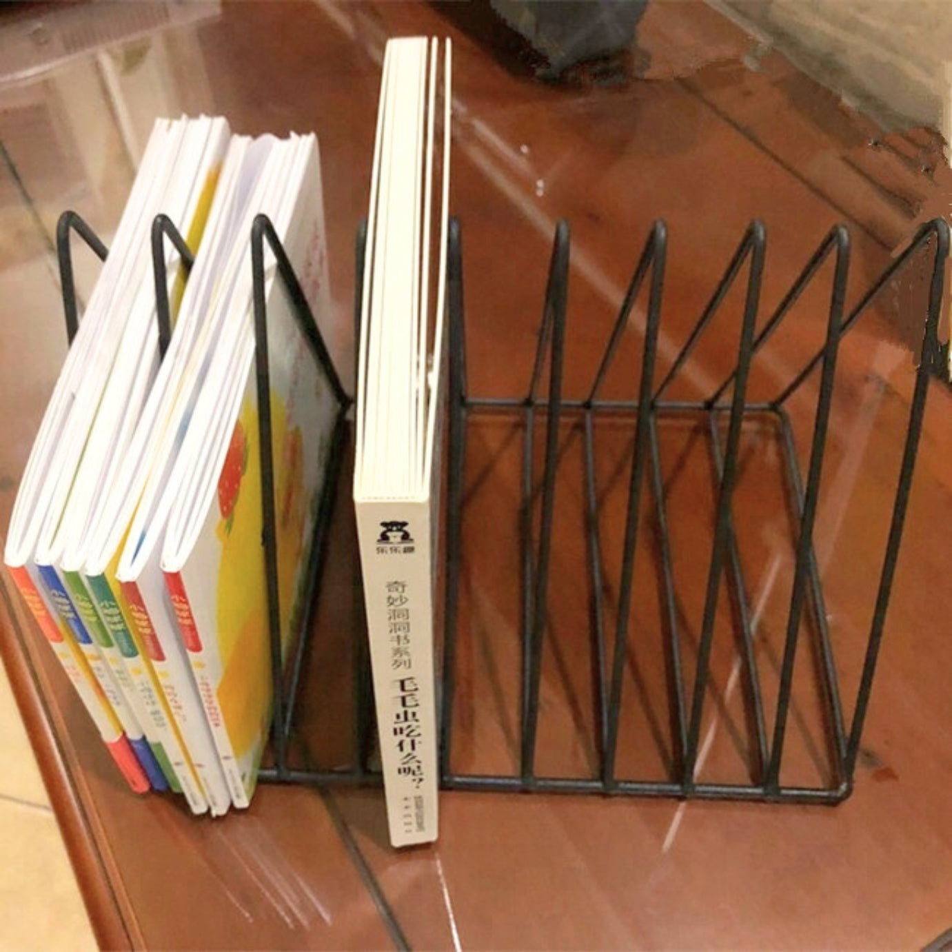 Sujeta Libros Metálico