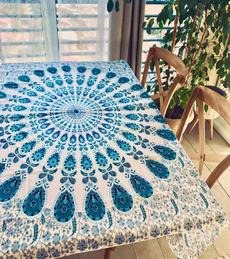 Mantel blanco mandala