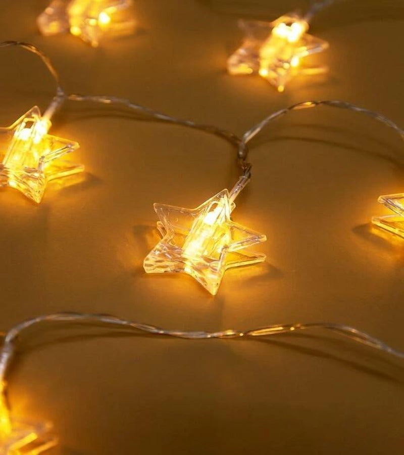 Luz led 10 Clip Estrella