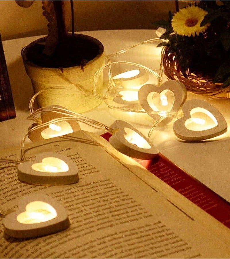 Luz led 10 Corazones