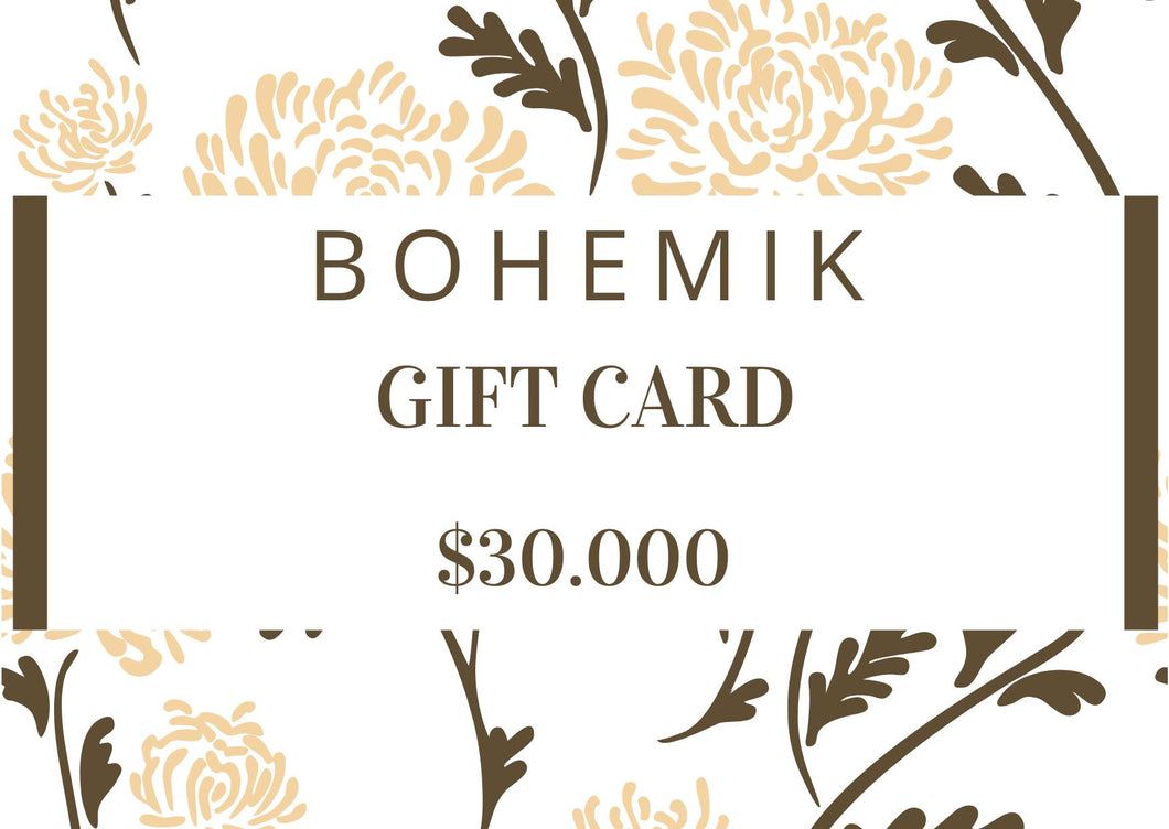 Gift Card Bohemik Regalo