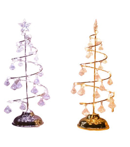 Árbol de Navidad Metálico con Luz Led