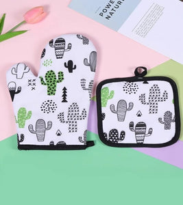 Pack cocina térmico cactus negro