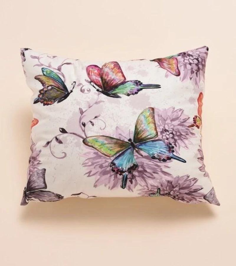 Cojín Estampado de Mariposa