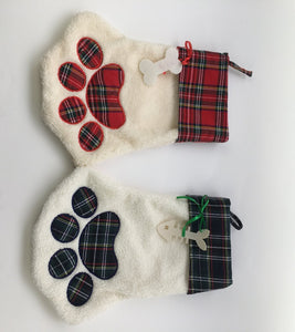 Pack 2 Botas Navidad Patas de Perrito y Gatito