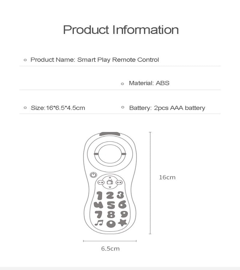 Control Remoto Luminoso, musical