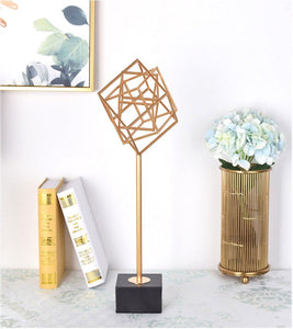 Escultura Geométrica Moderna 50cm