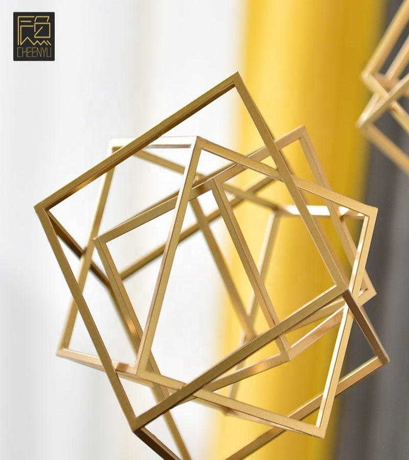 Escultura Geométrica Moderna 58cm
