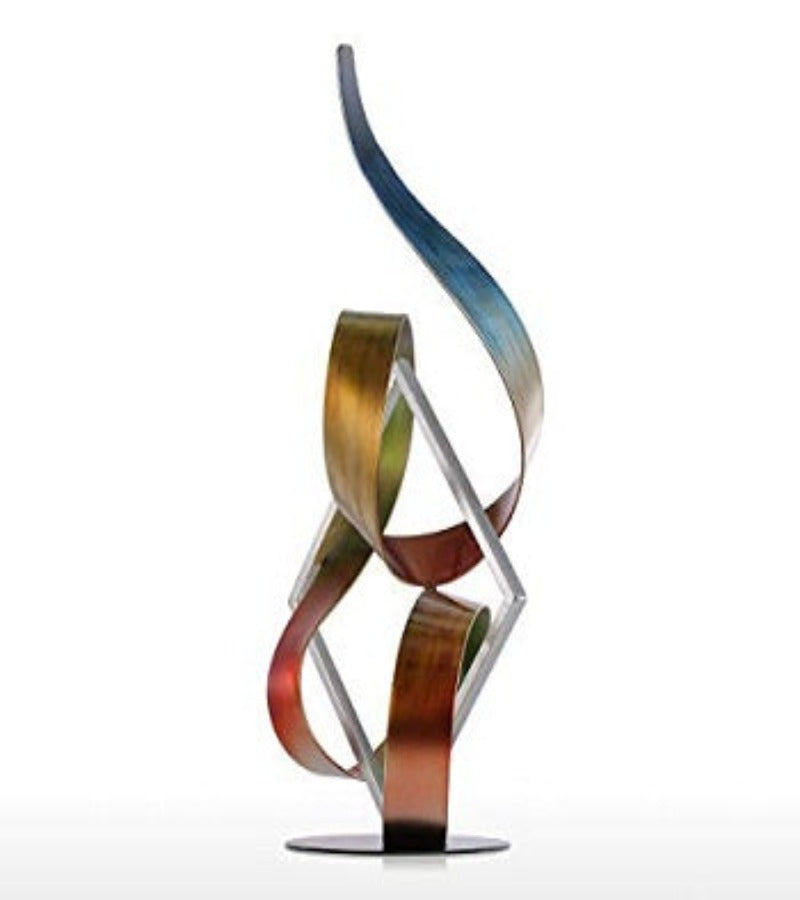 Adorno Escultura Moderna Abstracta