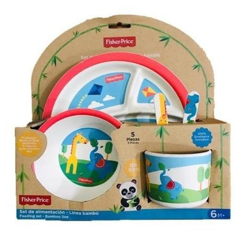 Set alimentación Fisher Price- Linea bambu