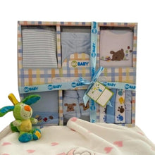 Cargar imagen en el visor de la galería, Set Bebe 10 Piezas Celeste
