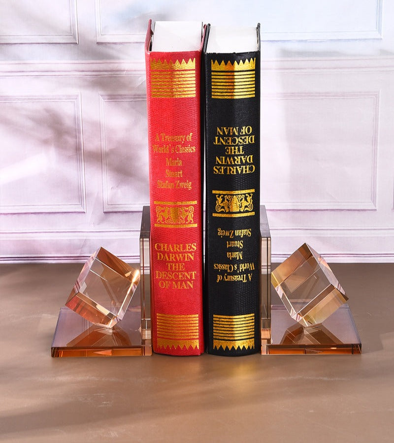 Sujeta Libros De Vidrio