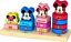 Apilador Cuenta de Madera Disney Baby